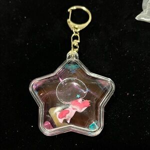 Hasbro Star Key Holder with Pink Pony and Gold Clip